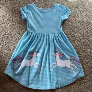 Jumping Beans Unicorn Play Dress size 6